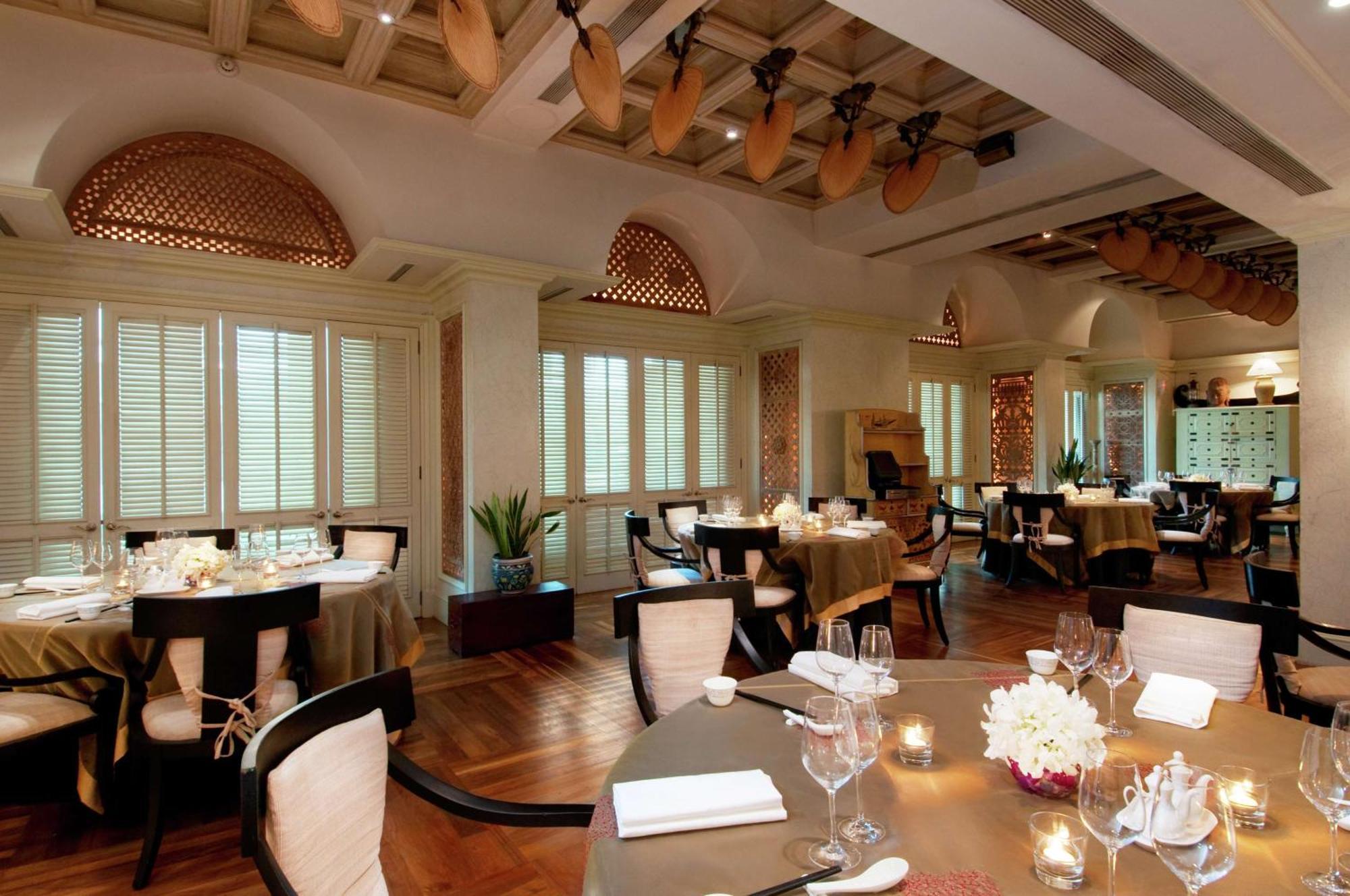 ฮิลตัน มุมไบ อินเตอร์เนชั่นแนล แอร์พอร์ต Hotel ภายนอก รูปภาพ The interior of the restaurant